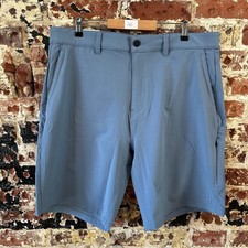 NWT Hurley Men's 38 Shorts - All Day Hybrid Quick Dry 4 Way Stretch Blue NWT