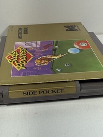Side Pocket -- NES Nintendo Original Authentic Game & Instructions Manual