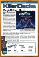2000 Magi-Nation Card Game Vintage Print Ad/Poster Authentic CCG TCG Promo Art