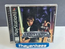 Star Wars Masters of Teras Kasi PS1 PlayStation 1 CIB Complete Tested Working