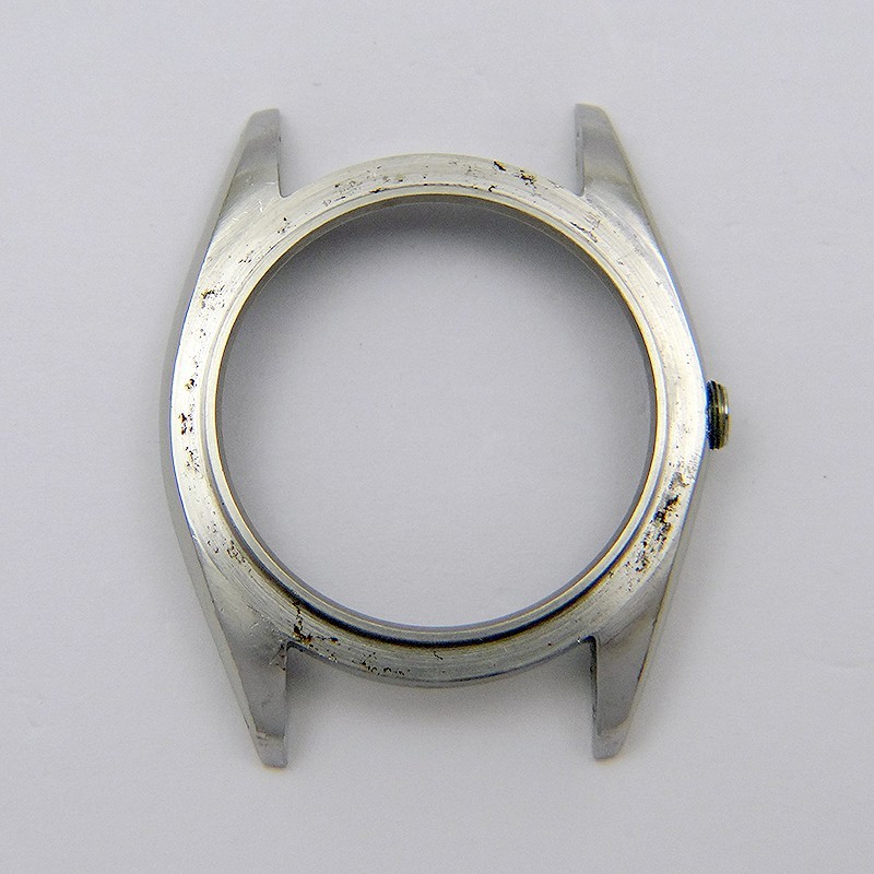Vintage Genuine Rolex Date 34mm 1500 Stainless Steel Watch Mid Case Circa 1966