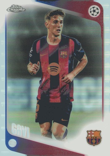 2025-26 Topps Chrome UEFA Club Competitions #132 Gavi Refractor