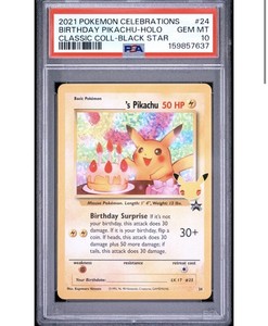 25+ Birthday Pikachu Psa 10 for sale | Updated Oct 2026