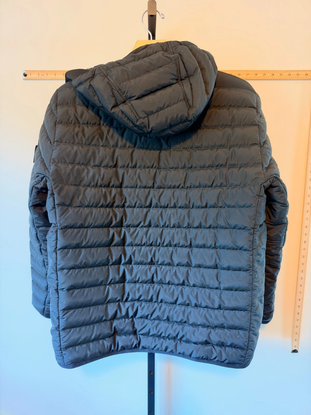Stone Island 42725 O-Cotton/R-Nylon Tela Jacket Black XL NWT image 8