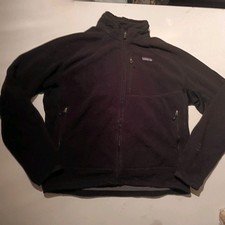 Patagonia R Mens XL Black Full Zip