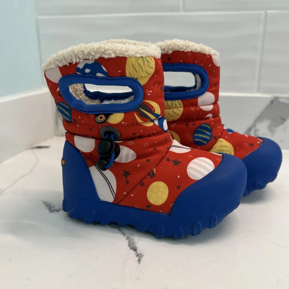 Botas de Nieve Baby Infant Bogs Puff Talla US 5-Euro 21 Aisladas Impermeables Invierno Foto 2 de 4