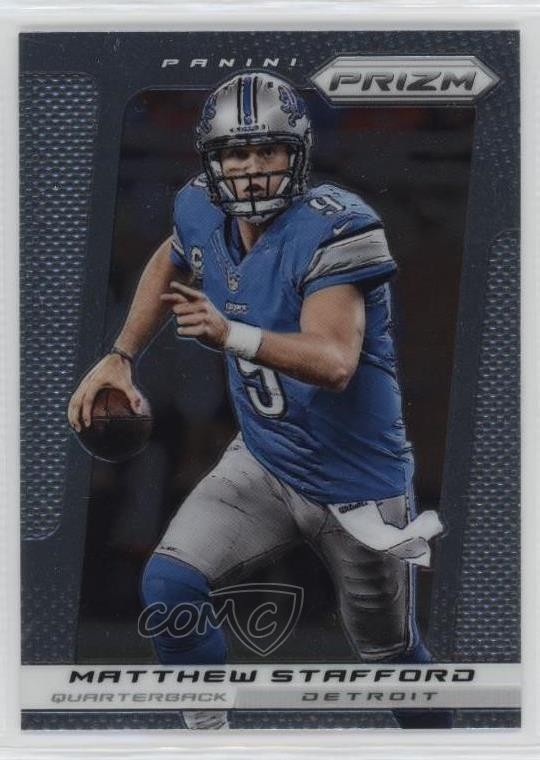 2013 Panini Prizm Matthew Stafford #108 ex0