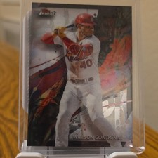 Topps 2024 Finest Base Set #66 Willson Contreras St. Louis Cardinals MLB