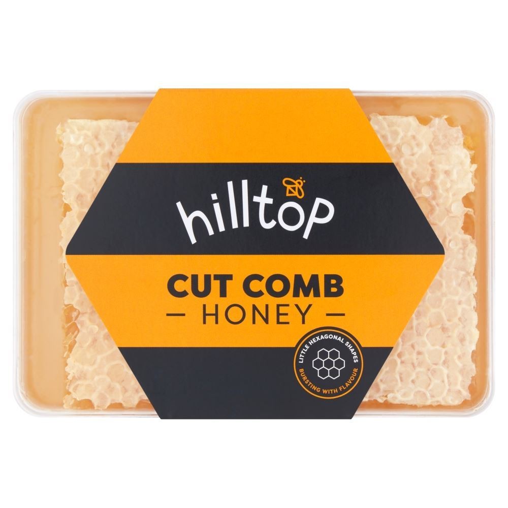 Hilltop Honey Cream Cut Comb Honey Slab - 400G - Image 3