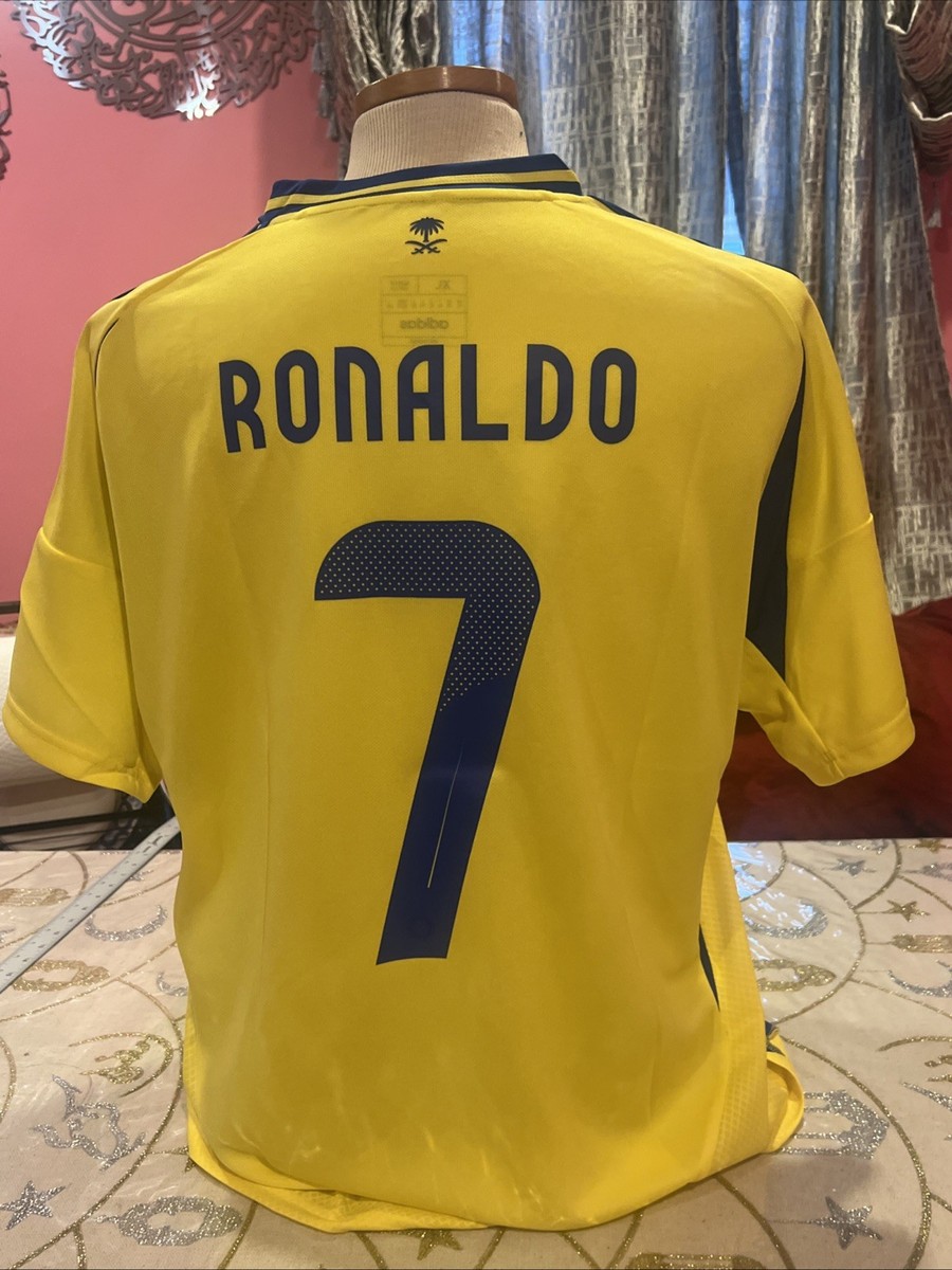 adidas Al Nassr FC 24/25 Cristiano Ronaldo Home Jersey JP0459