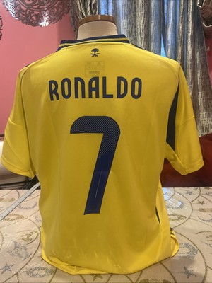 adidas Al Nassr FC 24/25 Cristiano Ronaldo Home Jersey JP0459