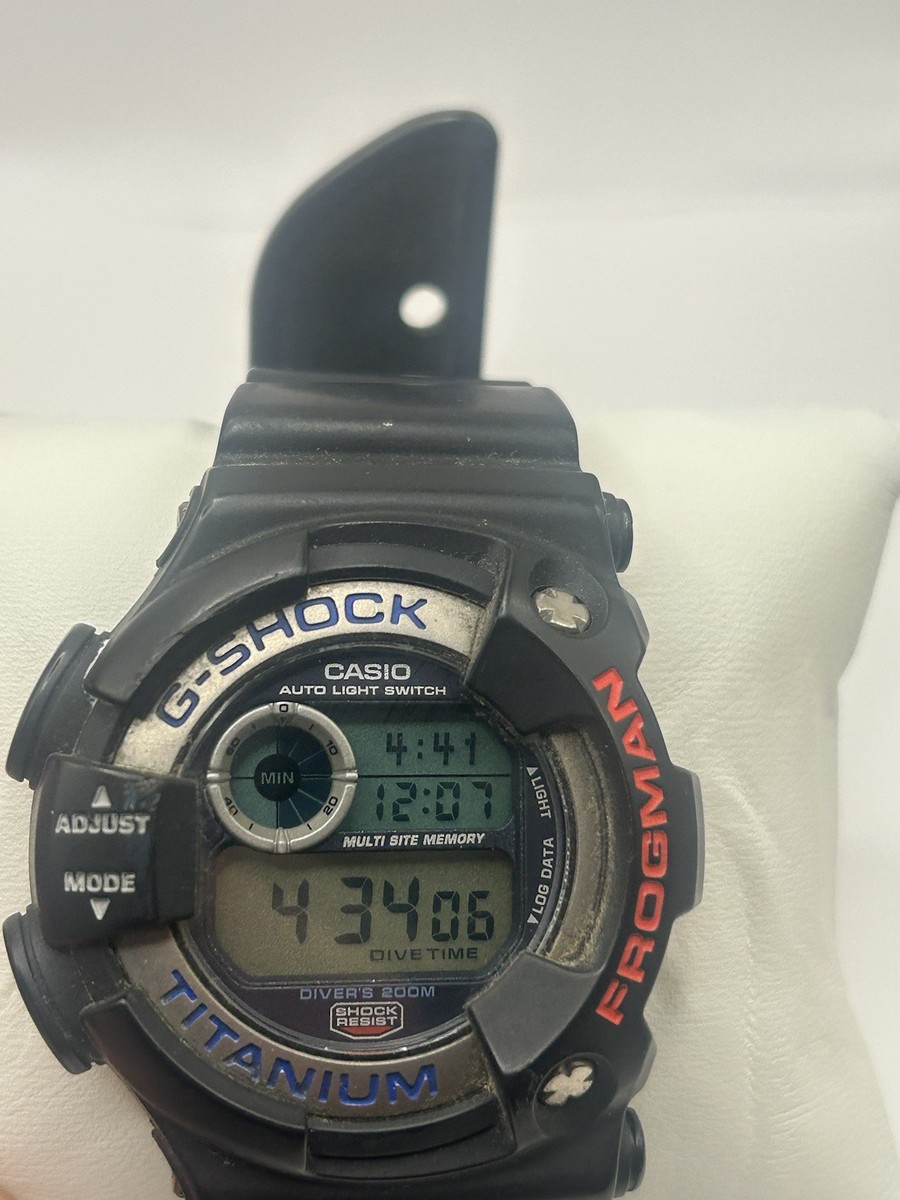 CASIO G-SHOCK DW-9900 FROGMAN Digital Divers Watch Vintage Rare