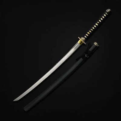 Musha Higanbana Red Spider Lily 1045 Carbon Steel Full Tang Samurai Katana Sword