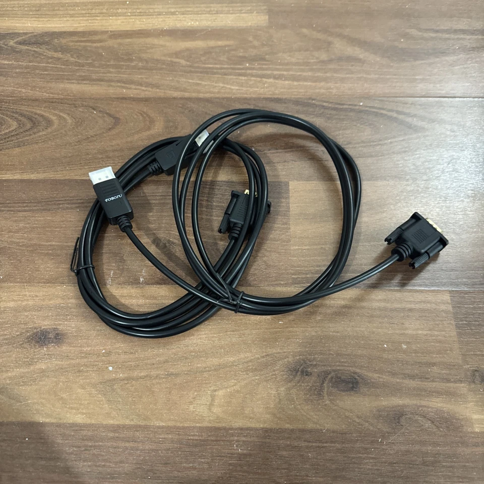 DisplayPort DP  To VGA Adaptor 6FT - Image 2 of 4