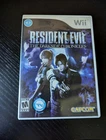 Resident Evil: The Darkside Chronicles (Nintendo Wii, 2009) With Manual Tested!