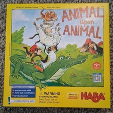 Animal Upon Animal (HABA) wooden stacking gam...