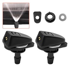 2PCS Car Front Windshield Washer Nozzle Kit, 0.31" Sprayer Head Car Style 1