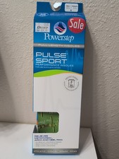 Powerstep Pulse Plus Met Insoles -Pain Relief Size B, M 5-5.5, W 7-7.5 New
