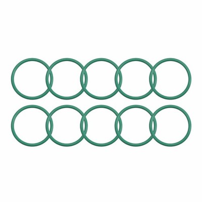 Fluorine Rubber O Rings 19mm OD 16mm ID 1.5mm Width Seal Gasket Green 10Pcs KD*