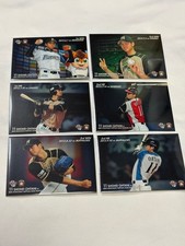 Shohei Otani 2014 BBM 6 Card Set 1st Win & HR Rare Uns. Japan