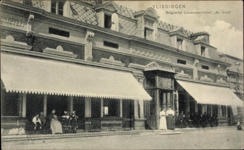 Ak Vlissingen Zelandia Holandia, Belgische Loodsensocieteit de Unie - 10698319
