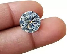 1 Ct Natural White Diamond Round Cut VVS1 D Grade Certified 1 Free Gift F3