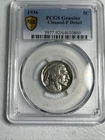 1936 Buffalo Indian Head Nickel Cleaned F Detail