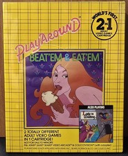Beat’em & Eat’em / Lady In Wading - Atari 2600 - PlayAround 2-IN-1 Adult Game  image