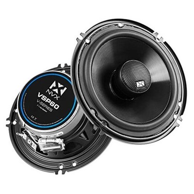 VSP60 6'' Premium Car Speakers, 600W Max, 200W RMS, 2-Way w/ 1'' 6 inch Coaxial