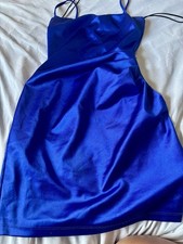 Windsor Royal Blue Mini Dress Size XS Small Homecoming Dress