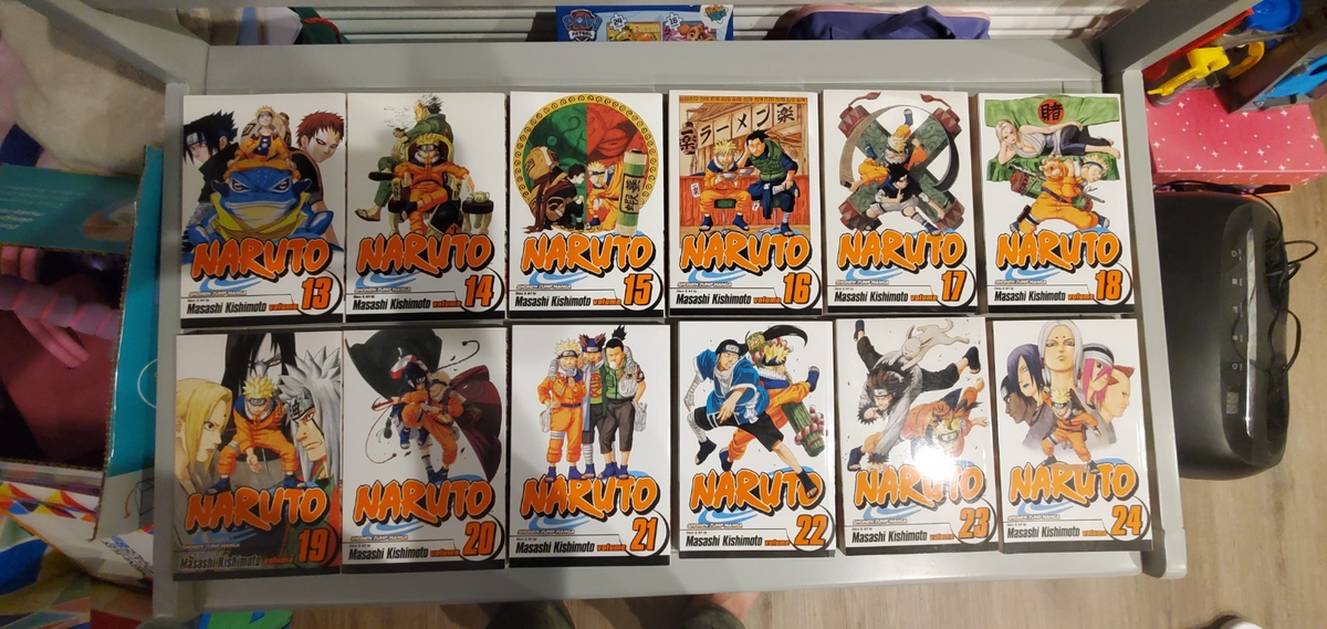 Naruto Full Manga Set English Volumes 1-72 | eBay