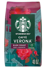 Starbucks Caffe Verona Ground Coffee, Dark Roast, 40 oz.