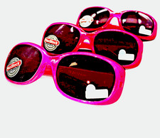 Girls Flower Sunglasses 3Pc Set Cute Fashion Kids UV400 Outdoor Eyewear