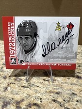2009-10 ITG 1972 The Year in Hockey Alexander Maltsev AUTO! Russia Hockey LEGEND