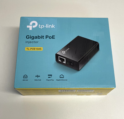 Tp-Link Gigabit POE Injector Model TL-POE150S