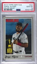 2019 Heritage High Number Team Color Variation Jorge Alfaro PSA 10 GEM MT g6p
