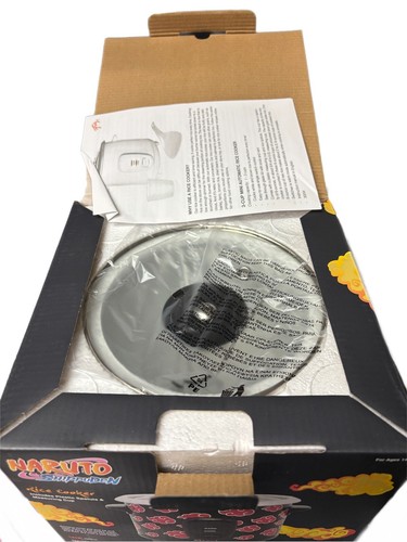 Naruto Shippuden Akatsuki Rice Cooker, Perfect Rice, 3 Cup Capacity | 0.6 L NEW! - Picture 3 of 4