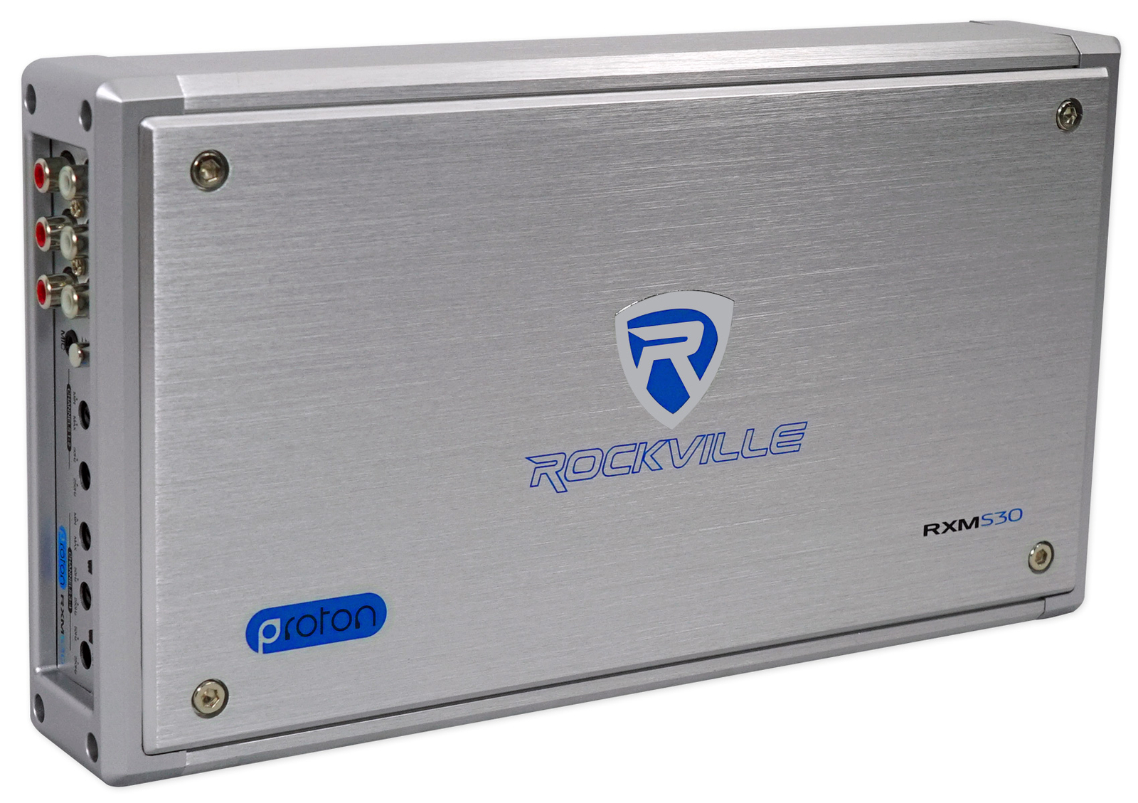 Rockville RXM-S30 Micro Усилитель для морских пехотинцев квадроциклов мощностью 2400 Вт пиковый 4 канала 4x150 Вт Комплект усилителей
