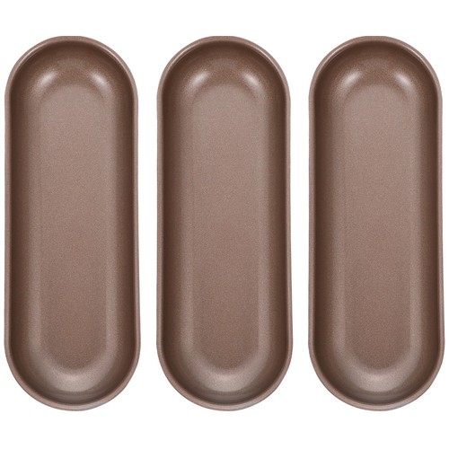 3Pcs Vegan Bratwurst Form Brot Pfannen Für Backen Vegetarisch Wurst Form