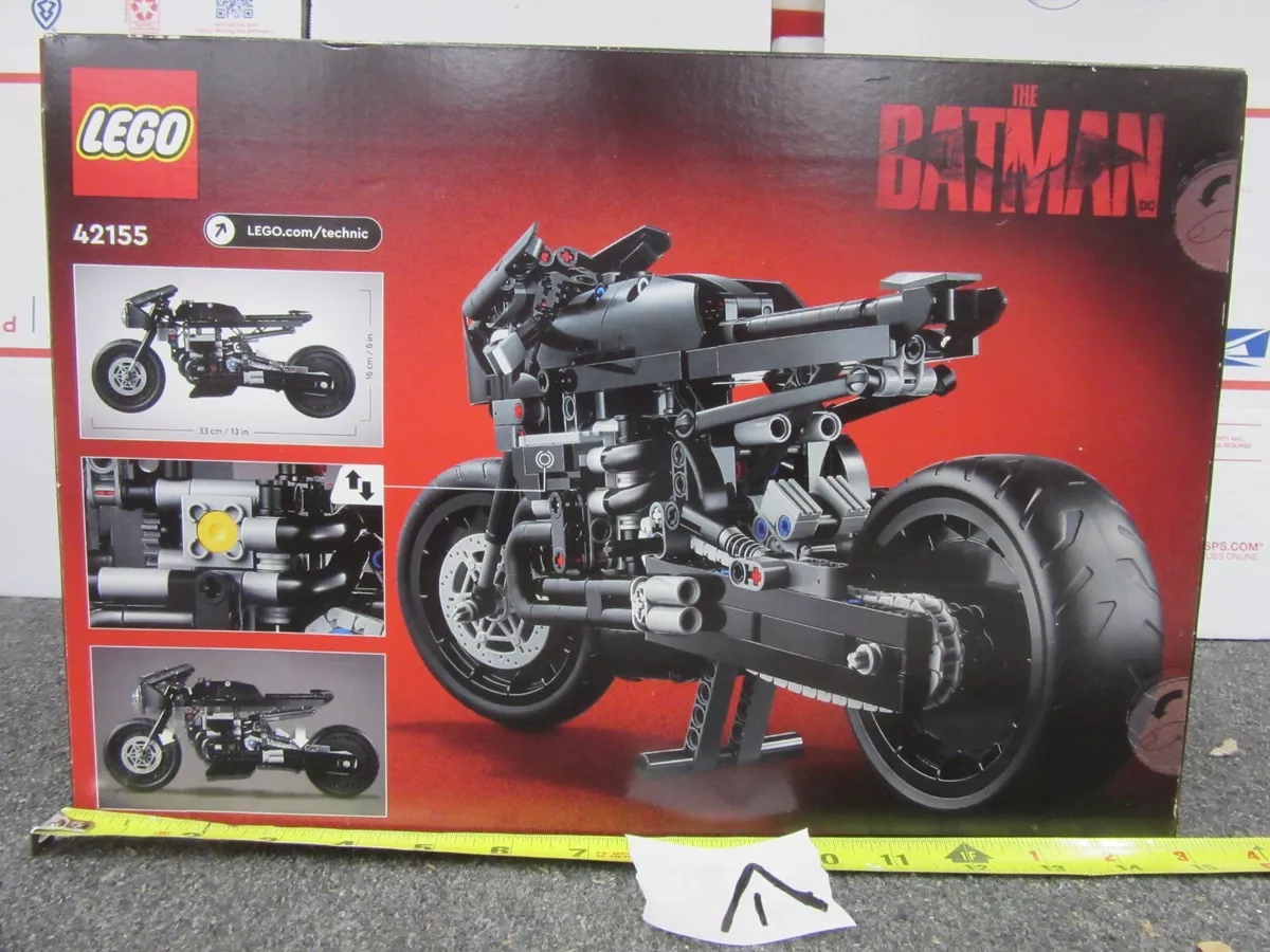 LEGO® Technic THE BATMAN Batcycle™ 641 Piece Building Kit (42155)