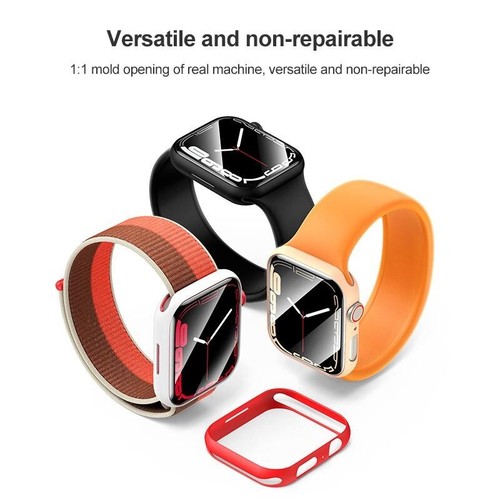 Protector de pantalla de hidrogel con localizador Apple Watch Series 6/5/4/SE - Zdjęcie 2 z 10