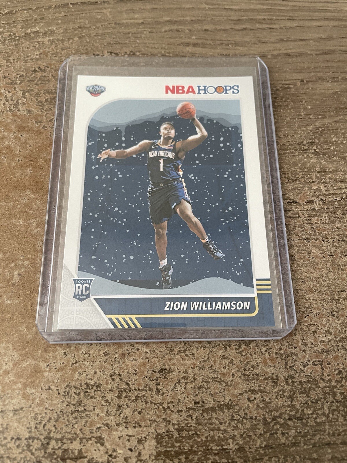 ZION WILLIAMSON 2019-20 Panini NBA Hoops Winter Rookie Card RC #258