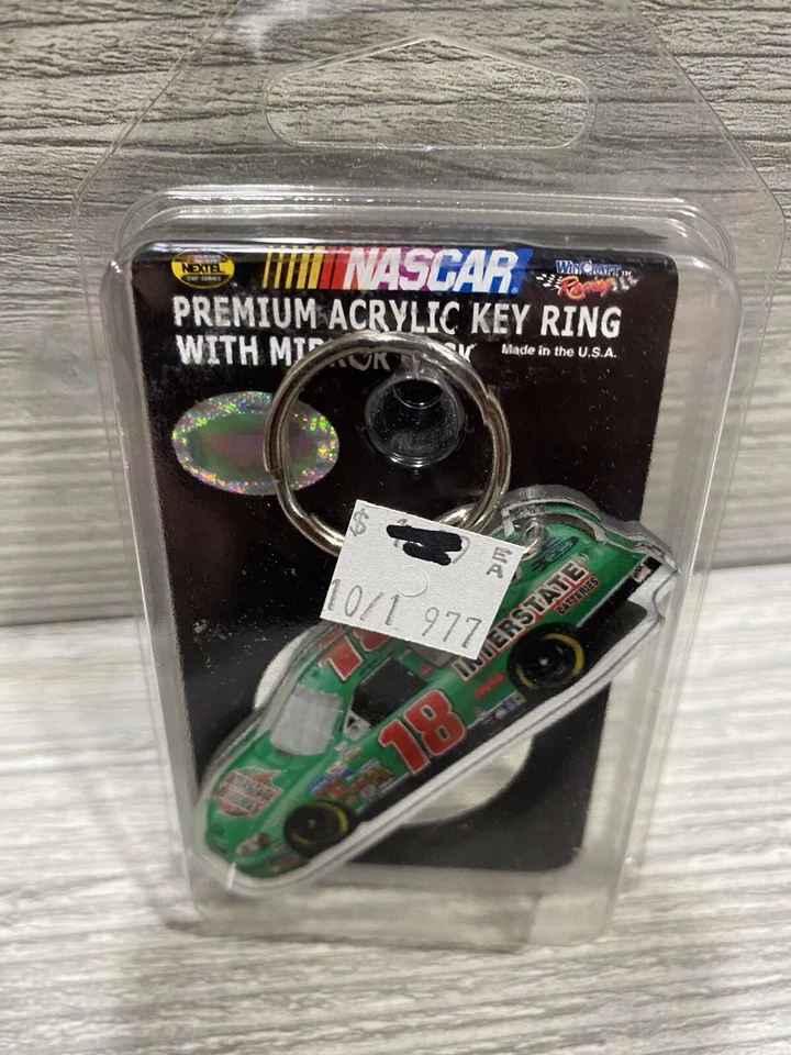J.J. Yeley #18 Interstate Batteries Nascar Keychain Keyring New Free Shipping - Image 3 of 4