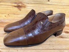 VTG Mauri For Russell & Bromley crocodile loafers Dress Shoe Size 6.5 / US 7.5