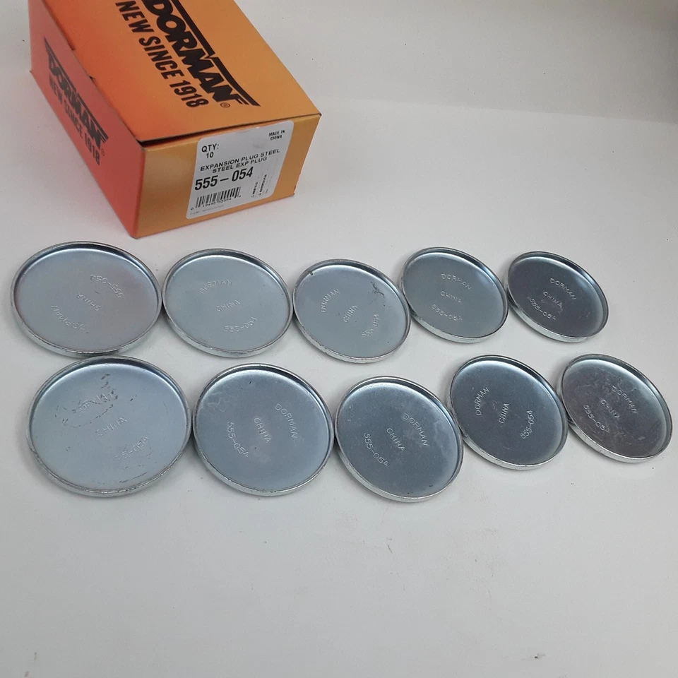 10 tapones de expansión de copa cónica inversa de acero 3/8 pulgadas SC 0,310" para Mercury, Ford Foto 3 de 4