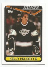 KELLY HRUDEY 1990-91 TOPPS CARD MINT CONDITION