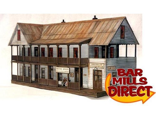 Bar Mills Modelos 0151 Escala N The Idaho Hotel Kit | Zustand: New