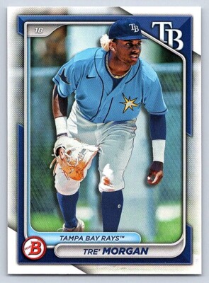 TRE' MORGAN  RAYS    2024 BOWMAN PROSPECTS #BP-126