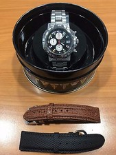 OROLOGIO CRONOGRAFO STENDARDO IMMERSION DIVE BY ENZO MAIORCA AL QUARZO 100MT N