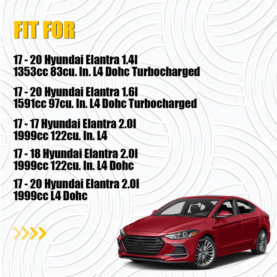 Para Hyundai Elantra 17-20 Puerta Espejo Lateral Borde Esquina Triángulo Guardabarros EAH Foto 4 de 4